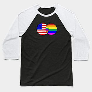 Pride, The SWeet Spot Is where The Two Meet Baseball T-Shirt